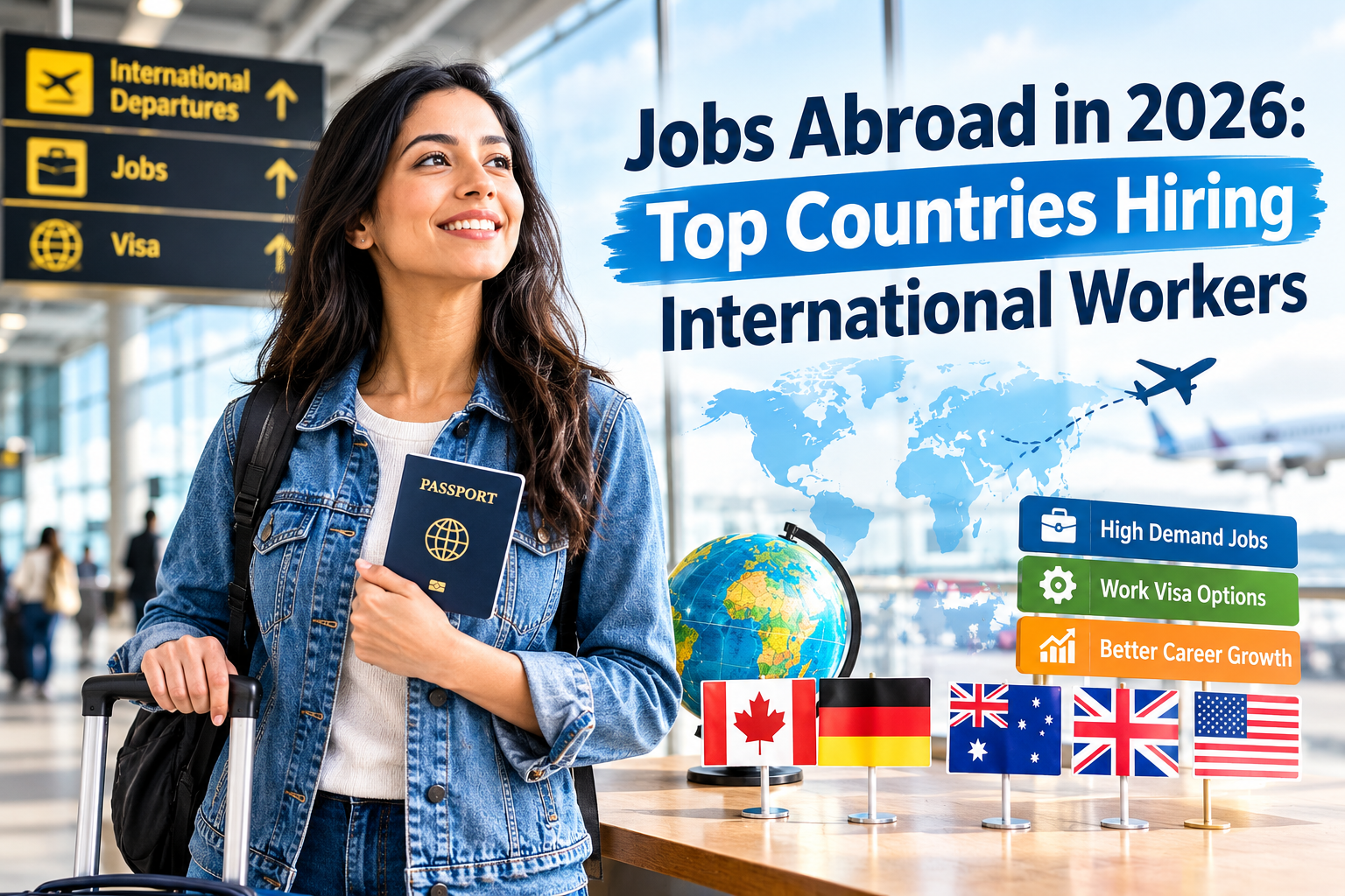 Jobs Abroad in 2026: Top Countries Hiring International Workers